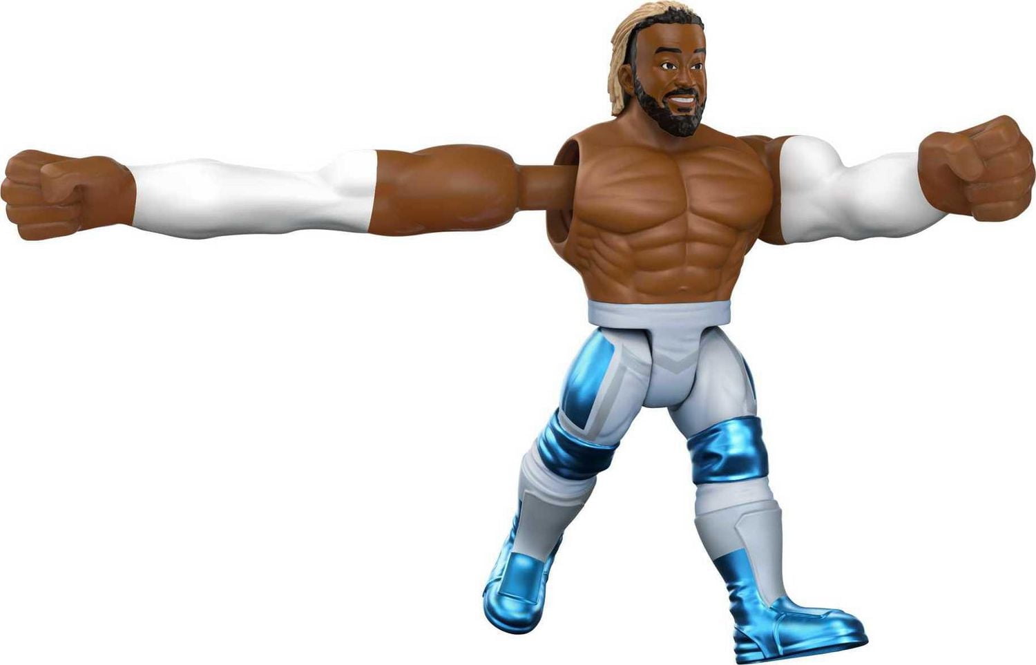 WWE – Bend 'N Bash – Figurine articulée – Kofi Kingston