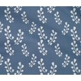 thumbnail image 4 of oneOone Cotton Flex Dusty Blue Fabric Florals Craft Projects Decor Fabric Printed By The Yard 40 Inch Wide, 4 of 4