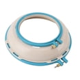 thumbnail image 1 of Round Embroidery Hoop, Round Embroidery Frame Dual Sided Cross Stitch Hoop with Secure Clamp Design for Craft Ergonomic Tabletop Embroidery Holder for Embroidery Quilting, 1 of 7