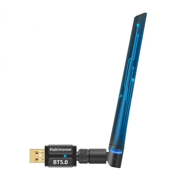 Adaptador Bluetooth 5.4 Hakimonoe de largo alcance para PC con Windows