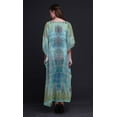 thumbnail image 4 of Phagun Paisley Ladies Kaftan Holiday Loungewear Maxi Dress Beach Coverup-XL-2X-3X, 4 of 4