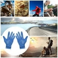 thumbnail image 5 of SAVIOR Full Finger UV Protection Lightweight Sun Ice Silk Gloves,Outdoor Cycling Sport Gloves for Men Women,Blue Line, 5 of 7