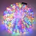 thumbnail image 2 of LED Rope Lights, 66ft 480 LED 8 Modes Control Flexible Low Voltage Rope Lights, Indoor Outdoor Waterproof Tube Light for Gardens, Home, Party, Christmas (480 LED, Multicolor), 2 of 6