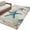 Turquoise Blue-3, variant on Round Area Rug 4 Ft, Teal Sea Turtle Coastal Washable Non-Slip Circle Carpet for Living Room/Bedroom, Vintage Summer Beach Nautical Low-Profile Crawling Mats Collection Rugs for Indoor