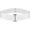 White, variant on Women Adjustable Elastic Belt, Stretch Invisible Belt Flat Buckle Belts No Show Belt for Pants Jeans Dresses