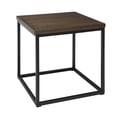 thumbnail image 3 of OFM 161-ST200-BK-WNT 161 Collection Industrial Modern Wood Top & Metal Frame Side Table - Black & Walnut, 3 of 16