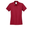thumbnail image 5 of Port & Company Women's Soft Perfect Pique Polo Shirt, 5 of 6