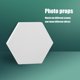 thumbnail image 4 of Monstrate Utilería fotográfica geométrica 3D bloque de espuma adornos de fotografía decoración del hogar 2 uds bola blanca Artesanía No.04, 4 of 6
