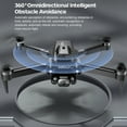 thumbnail image 3 of Drone de control remoto con cámara 4K Cámara dual 360° Infrarrojo Evitación de obstáculos Motor sin escobillas Flujo óptico Control remoto Quadcopter para niños adultos 2 baterías, 3 of 8