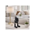 thumbnail image 2 of Decorative Wooden Wedding Duck Figurine for Home Decor - Fun Sculpture for Bathroom, Office, and Living Room Decor - Ideal Table Centerpiece, Shelf Display, or Coffee Table - 16", Black & White, 2 of 12