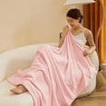 thumbnail image 1 of Cagogo Wearable Blanket, Soft Flannel Napping Shawl for Women Men, Ultra Cozy Lambswool Fleece Blanket, Versatile Home Office Sofa Bed Blanket for Relaxing Reading Lounging, 1 of 6