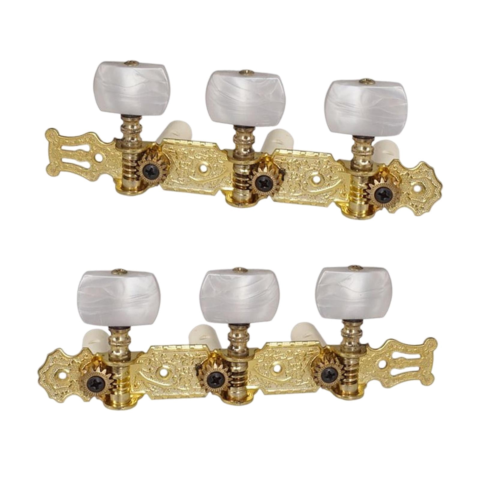 LeeQinersw Tuning Keys Pegs Replacement Metal Durable Premium DIY Machine Heads for Guitars