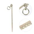 thumbnail image 1 of YSNOOWE 1Set Dog Leash Stake For Ground Golden Metal For Camping Outdoor, 1 of 8