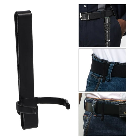 HOMEMAXS 2 Pcs Flashlight Belt Clips Metal Flashlight Pocket Clips Pen Light Clip Flashlight Attachment For Flashlight Pen Lights