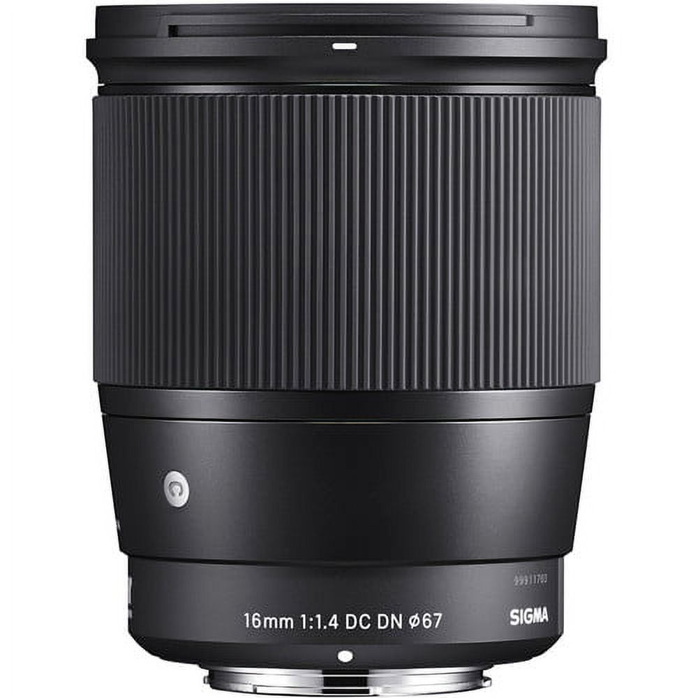 Sigma 16mm F1.4 DC DN Lens, Sony E Mount, Wide-Angle, f/1.4