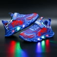 thumbnail image 2 of dibujos animados spiderman niño niña bebé zapatos casuales spiderman LED Luminous Shoes Niños Zapatillas Niño Niña Dibujos animados Led Light Shoes26 Insole16.4cm Gao Jinjia LED, 2 of 2
