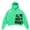 Light Green, variant on CAIXIA Cute Sweatshirts for Teen Girls Crew Comfort Long Sleeve Aesthetic Floral Fleece Pullover Flowy Tops Back To School Preppy Cute Clothes