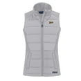 thumbnail image 2 of Women's Cutter & Buck  Gray Vanderbilt Commodores Vault Evoke Hybrid Eco Softshell Recycled Full-Zip Vest, 2 of 3
