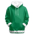thumbnail image 6 of Women's Hoodie 2025 Long Sleeve Trendy Plain Drawstring Hooded Sweatshirt with Pockets Pullover Top, 6 of 6