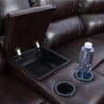 thumbnail image 6 of Manual Recliner Sofa Set with Storage and Cup Holder Push-back Chaise, 6 of 6