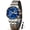 978 gold&blue, variant on Fashion Stainless Steel Men's Quartz Watches Waterproof Luminous Week Date Sports Man Wrist Watch