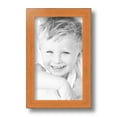 thumbnail image 2 of ArtToFrames 6" x 10" Orange Picture Frame, 6x10 inch Red Wood Poster Frame (WOM-4750), 2 of 8