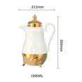 thumbnail image 3 of Insulated Coffee Carafe Water Bottle,Multipurpose Large Capacity Tea Kettle,1L Ornament Coffee Kettle for Travel Holiday Home, 3 of 8