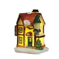 thumbnail image 2 of LED Lighted Christmas Village - Resin Mini Collectible Buildings, Handmade DIY Tabletop Decoration for Xmas Holiday, 2 of 9