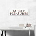 thumbnail image 2 of ARTCANVAS GUILTY PLEASURES Girls Room Decor Canvas Art Print - Size: 36" x 12" (1.50" Deep), 2 of 9
