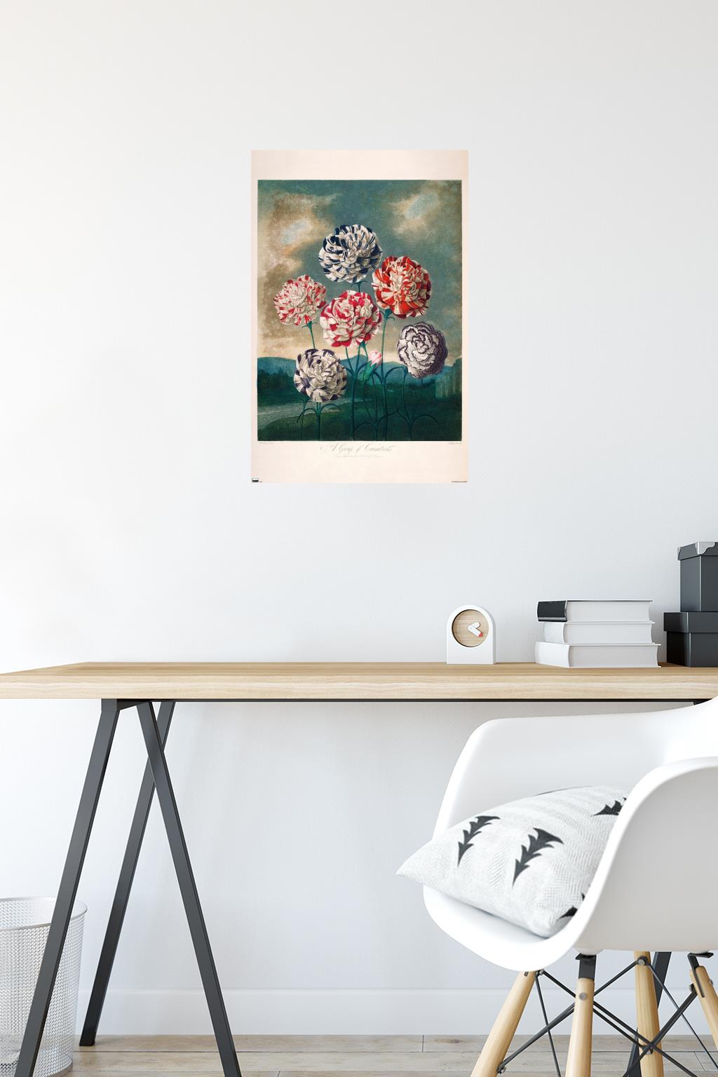 A Group Of Carnations Wall Poster, 14.725" x 22.375"