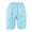 Light Blue, variant on Casual Shorts for Summer Arrival Breathable Athletic Training Bottoms Lightweight Comfortable Fit Toe Band I Fit Mens Shorts Born Primitive Shorts Mens Comfy Shorts Short for Men Male Shorts