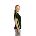 thumbnail image 3 of Sport-Tek Women's Colorblock PosiCharge Ecompetitor Tee. LST351, 3 of 6