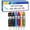 1 set, variant on NNWR PGI-150 XXL CLI-151 XXL 150 151 Ink Cartridge Compatible Replacement for Canon MG5410 MG5510 MG5610 MG6310 MG6410 MG6610 MG7110 MG7510 IP7210 IP8710 MX721 IX6810