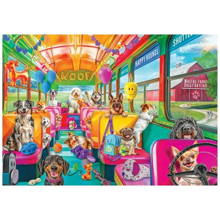 RoseArt Colorluxe 300-Piece - Doggy Daycare Shuttle