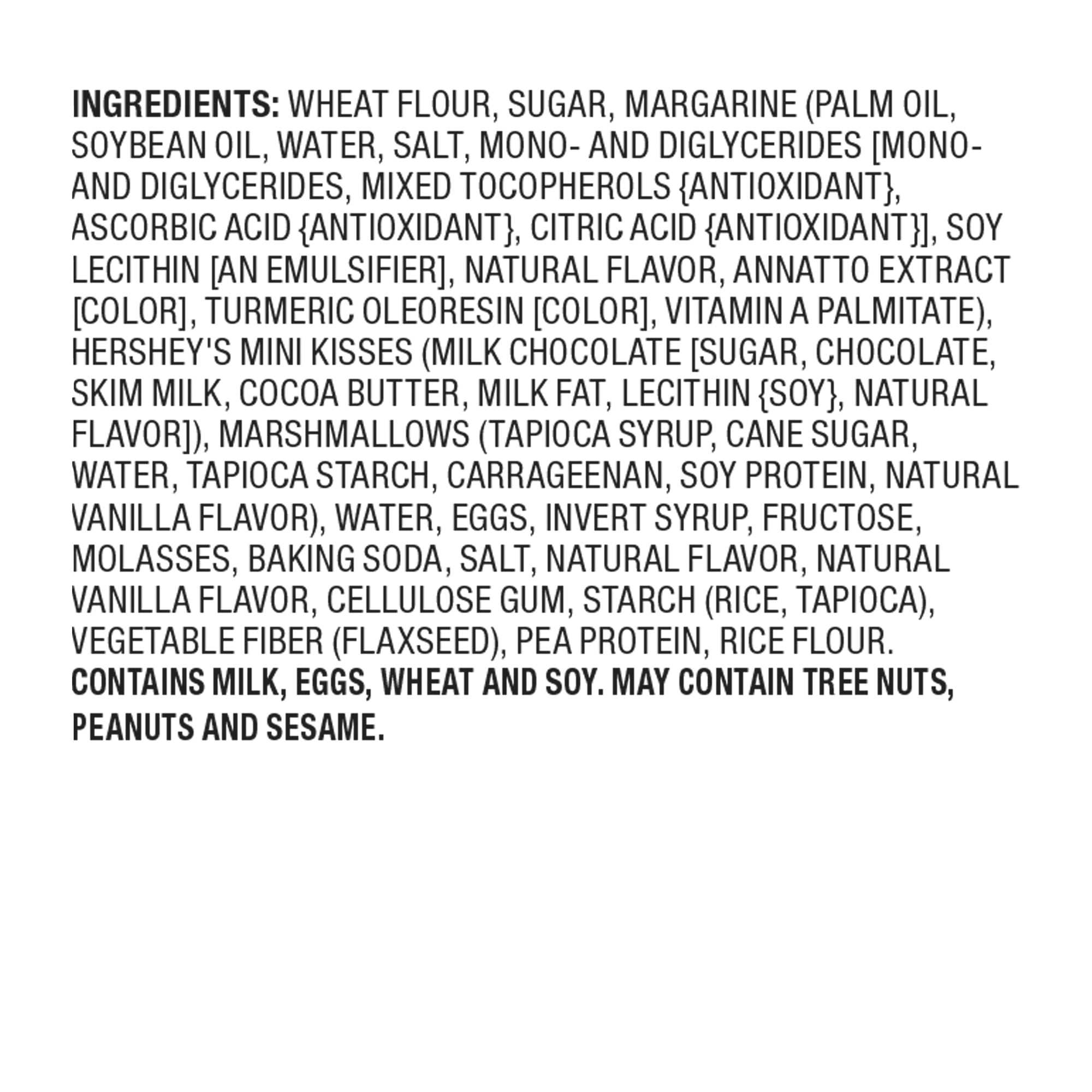 Marketside S'mores Cookies with Mini Hershey's Chocolate Kisses, 13.5 oz, 6 Count