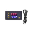 thumbnail image 4 of Speravity Controlador de temperatura digital, módulo preciso ajustable, regulador de termostato, Control de calefacción y refrigeración, reparación de Medidores de medidas dimensionales 110 a 220V Speravity TO010475-03, 4 of 6
