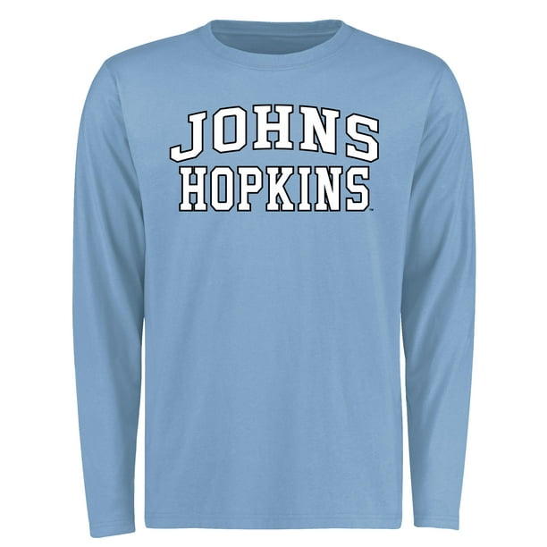 Johns Hopkins Blue Jays Everyday Long Sleeve T-Shirt - Light Blue ...