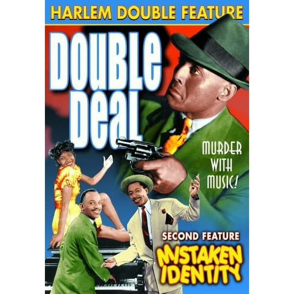 Double Deal / Mistaken Identity (Harlem Double Feature) (DVD), Alpha Video, Mystery & Suspense