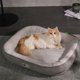 thumbnail image 4 of Square Cat's House Bed For Cats Dog Mat Warm Sleep Cat Nest Cushion Dog Puppy Couch For Dogs Basket Plush Pet Accessories Winter ShopWise Round, 4 of 9