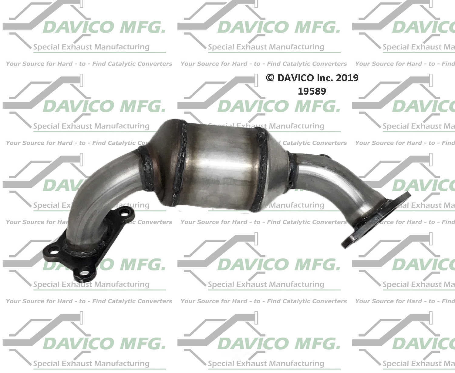 Davico Mfg 19589 Direct-Fit Catalytic Converter
