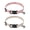 Heart-Shaped Butter Hearts On Lines, variant on Personalized Comfortable Soft Pet Collar With Bell Design For Dogs Cats Symmetrical Skin Squares Of Different Colors