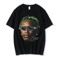 thumbnail image 2 of Camiseta informal de manga corta para hombre y mujer, camisa con estampado de rapero joven Thug, estilo callejero Hip Hop, talla grande xuanjing  unisex, 2 of 2