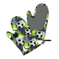 thumbnail image 5 of Hirioo Football for Silicone Oven Mitts for BBQ, Baking, Cooking, Set of 2, Heat Resistant 260℃, Non-Slip Kitchen Essentials, 5 of 6