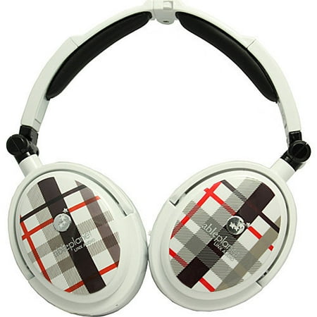 Able Planet Extreme Noise Cancelling Foldable Headphones (White)