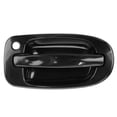 thumbnail image 3 of TRQ Door Handles Outside Smooth Black Front Pair Set for GM DHA30327, 3 of 5