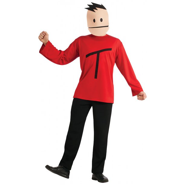 Terrance And Phillip Adult Costume Terrance Red Standard Walmart Com Walmart Com