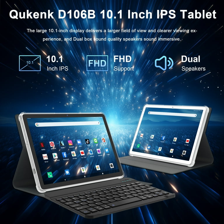 Android Tablet, 10.1 Inch Android Tablet with 14GB RAM+128GB ROM+