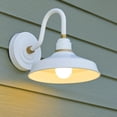 thumbnail image 5 of 10231GW Hinkley Lighting Foundry Classic - 1 Light Small Outdoor Gooseneck Barn Light - Traditional and Industrial Style - 9.5 Inch Wide by 9.25 Inch, 5 of 18