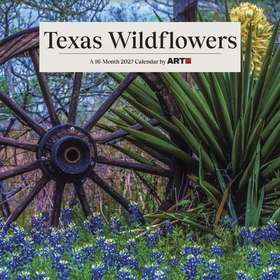 Trends International 2027 Texas Wildflowers Wall Calendar