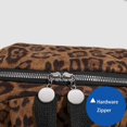 thumbnail image 6 of Fashion Cheetah Backpack Shoulder Bag, Trendy y2k Design Daypack Bookbag Leopard Print Coquette Purse Women Men Daily, 6 of 8